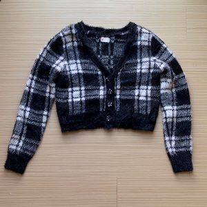 SO Cropped Cardigan Sweater